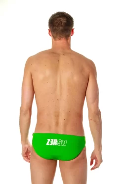 Maillot De Bain Homme Zerod Brief Training Vert -Swim Zone Soldes z3r0d 15swimming man training green 3 scaled